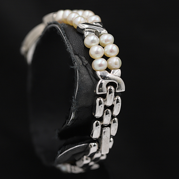 1円 稼働 リズ LZ-110 石付 ラウンド QZ シェル文字盤 レディース腕時計 TKD 4774000 1APY_3