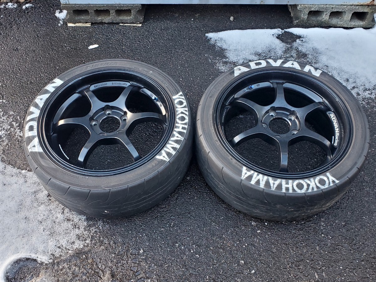 ADVAN Racing 17インチ RS +48 114.3 7.5J 5穴 - アドバン アドバン 