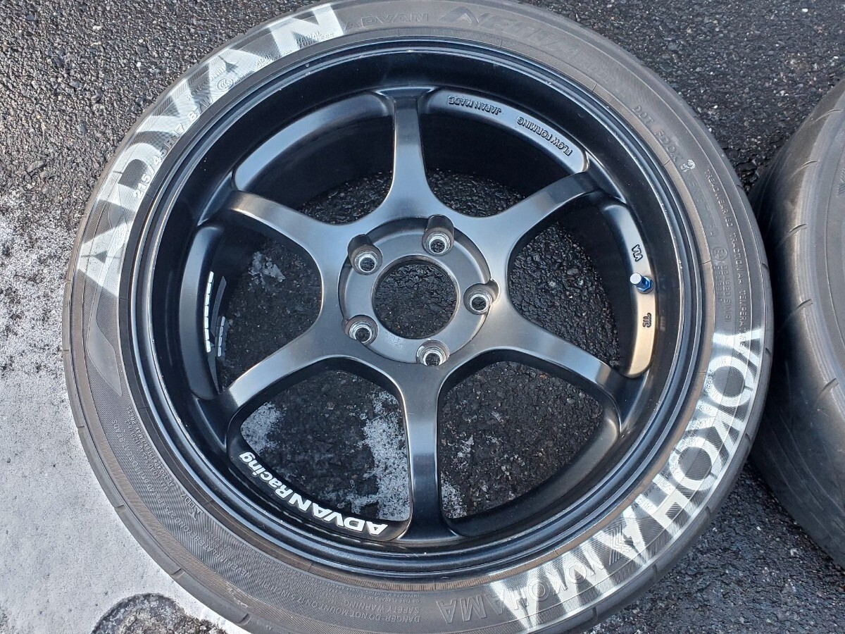 ADVAN Racing 17インチ RS +48 114.3 7.5J 5穴 - アドバン アドバン 