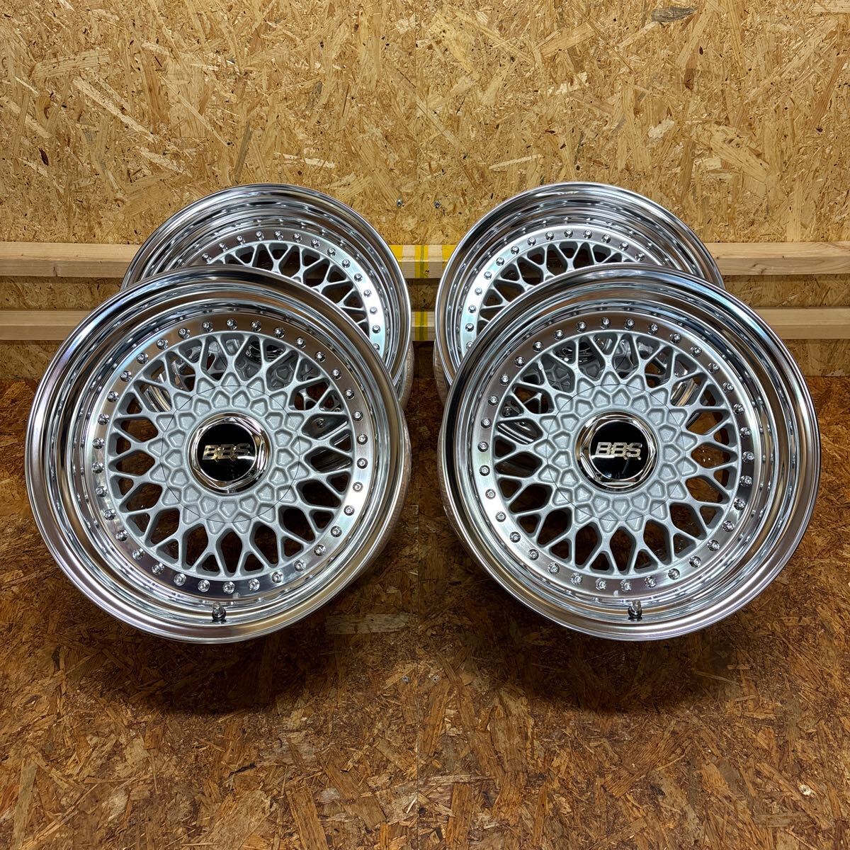 希少☆BBS☆RS☆リバレル未使用品☆超深リム☆16×8.5J+7/9J+1☆114.3/4
