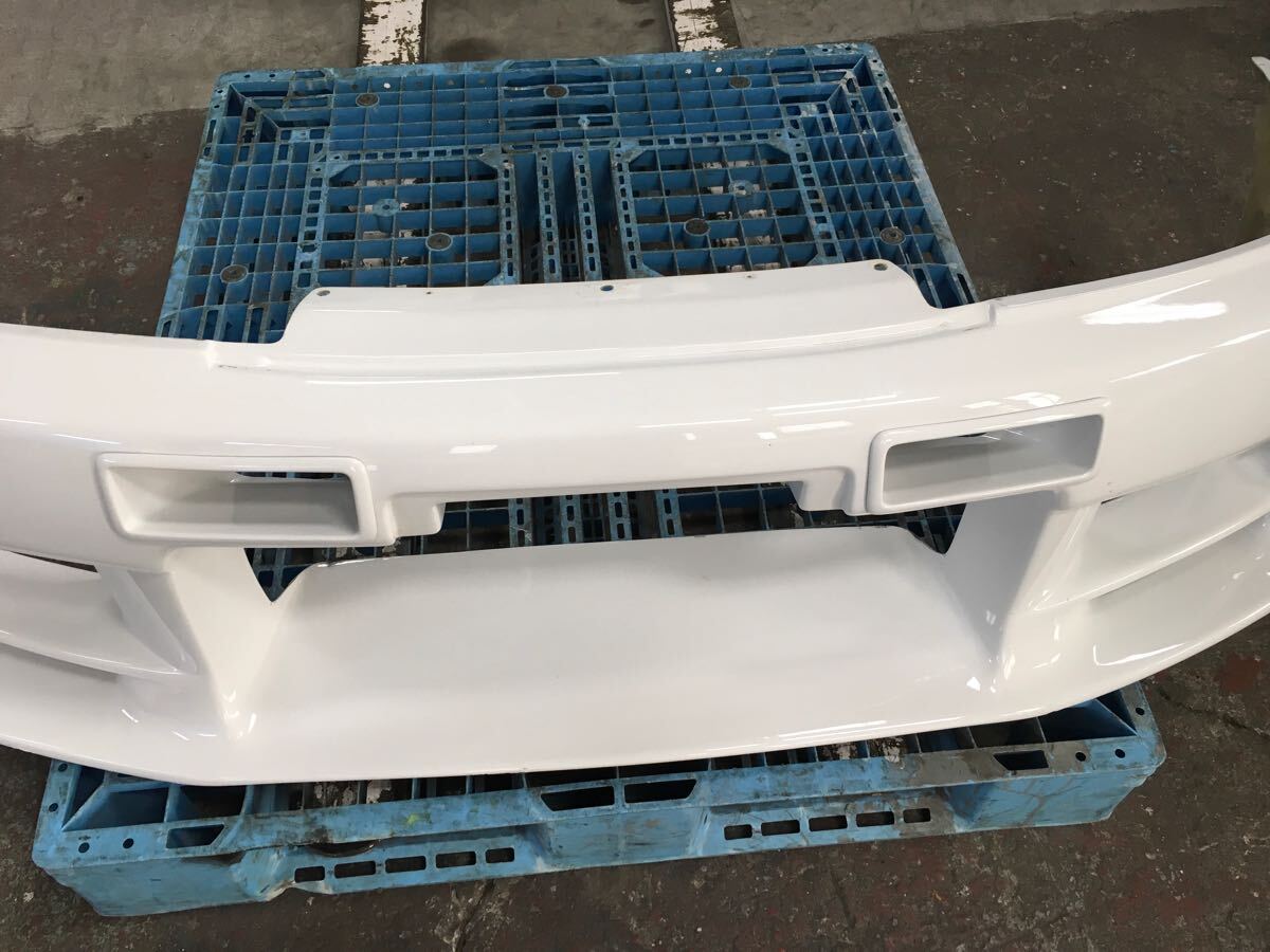豊富な，限定セール 日産 BCNR33 R33 スカイライン GT-R GTR 社外 FRP製 トップシークレット TOP SECRET フロントバンパー NISSAN JDM（K）