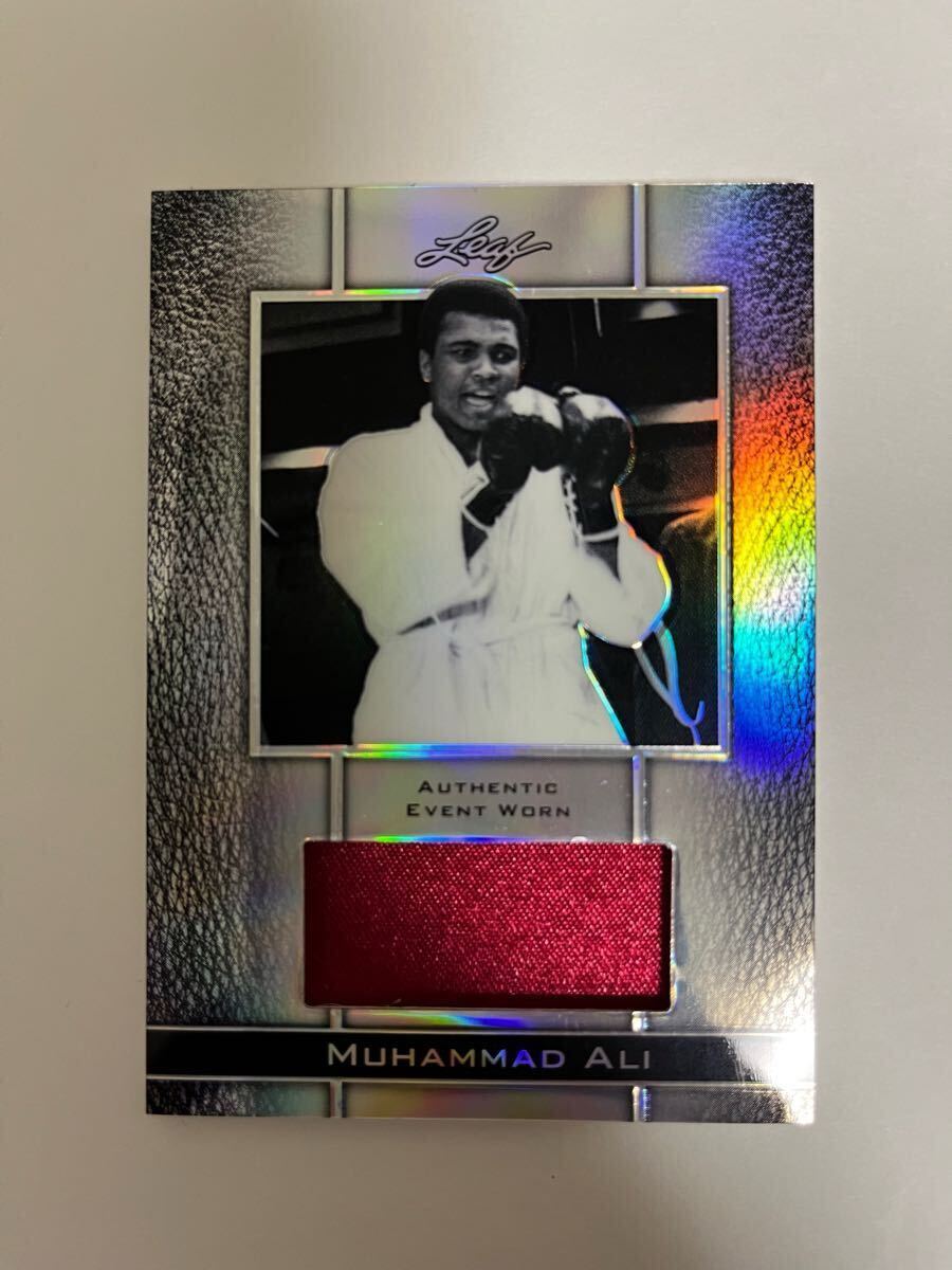 2011 Leaf Muhammad Ali Metal 70枚限定モハメド・アリ実使用メモラビリアカード 2_1