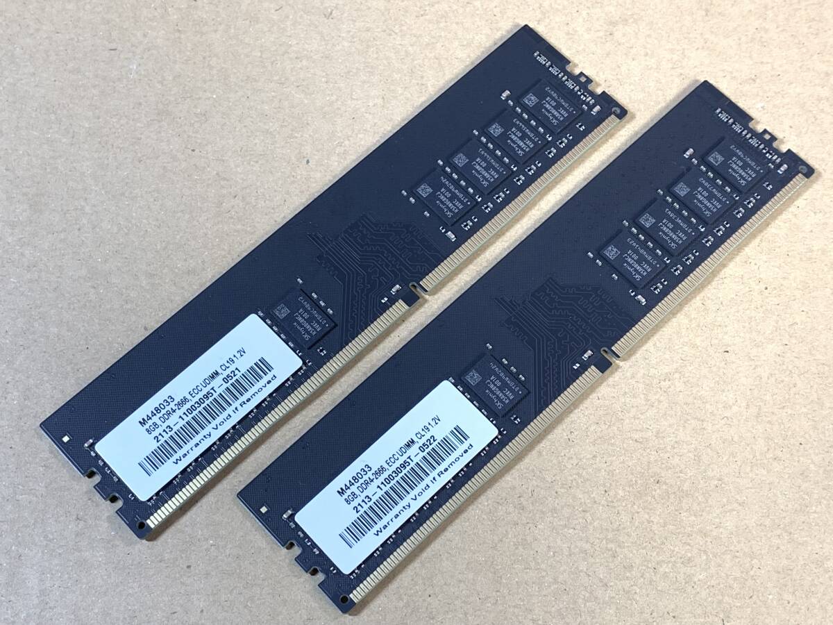 し*ん様 （0515）DDR4 メモリー 8枚セット DIMM本体のみ 正規取扱店