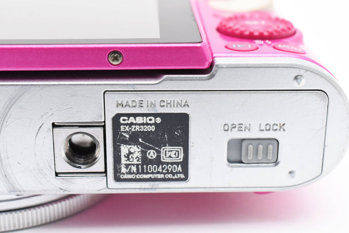 動作確認済 CASIO カシオ EX-ZR3200 デジタルカメラ 0113 EX-ZR3200