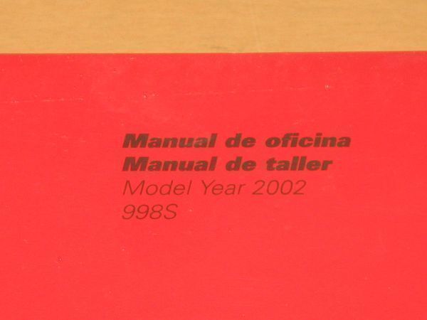 ◆新品◆ドゥカティ 998S 正規サービスマニュアル 2002年 ◆即決◆ 2026年最新Yahoo!オークション -ducati 998(カタログ、パーツ スーパーバイク 0 伊