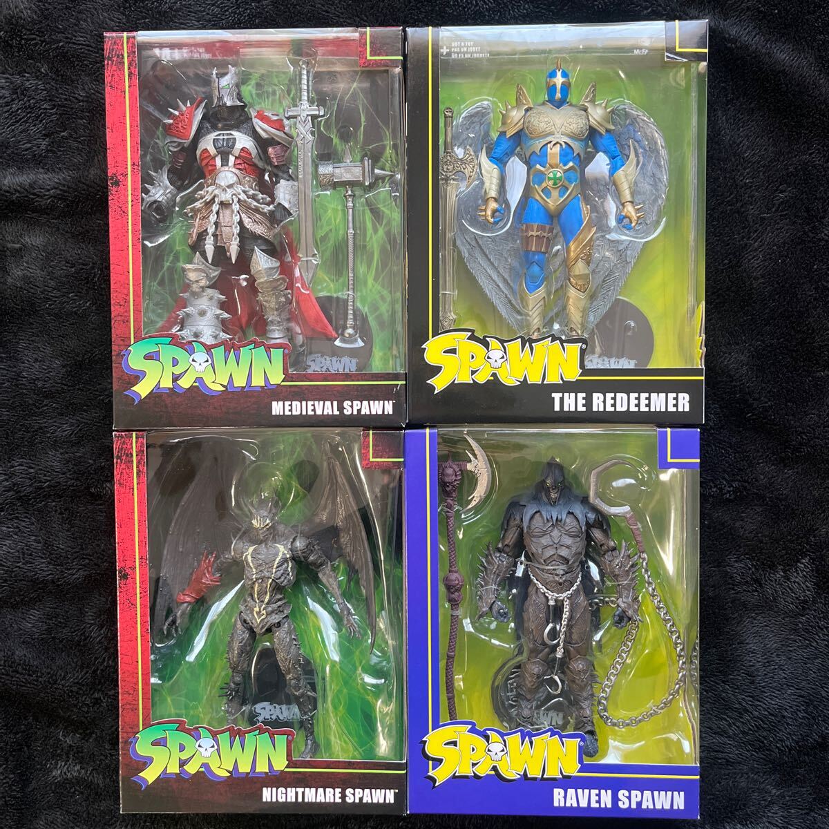 新品未開封】 マクファーレントイズ SPAWN アクションフィギュア 4個