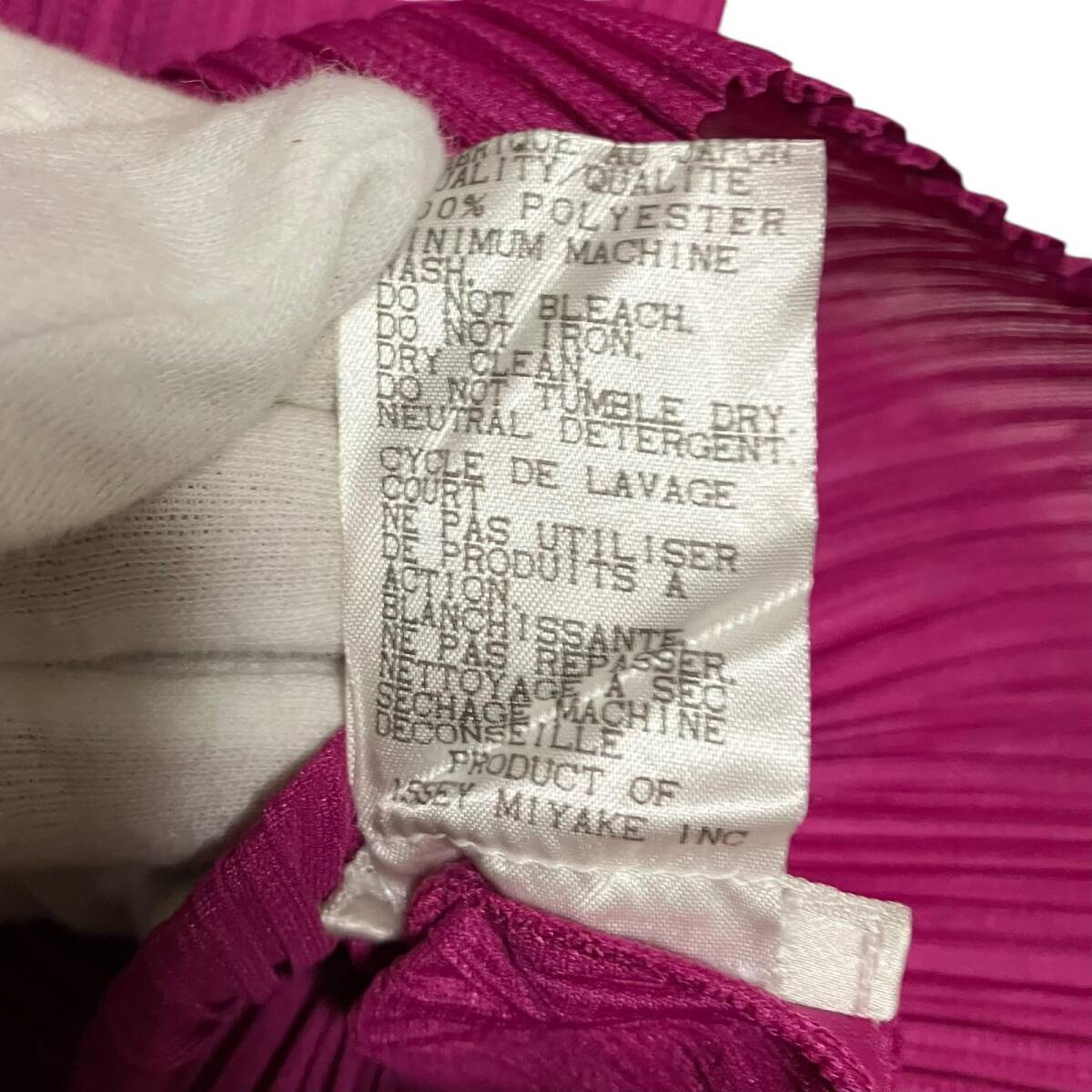 ○送料無料 ISSEY MIYAKE イッセイミヤケ プリーツプリーズ 長袖シャツ