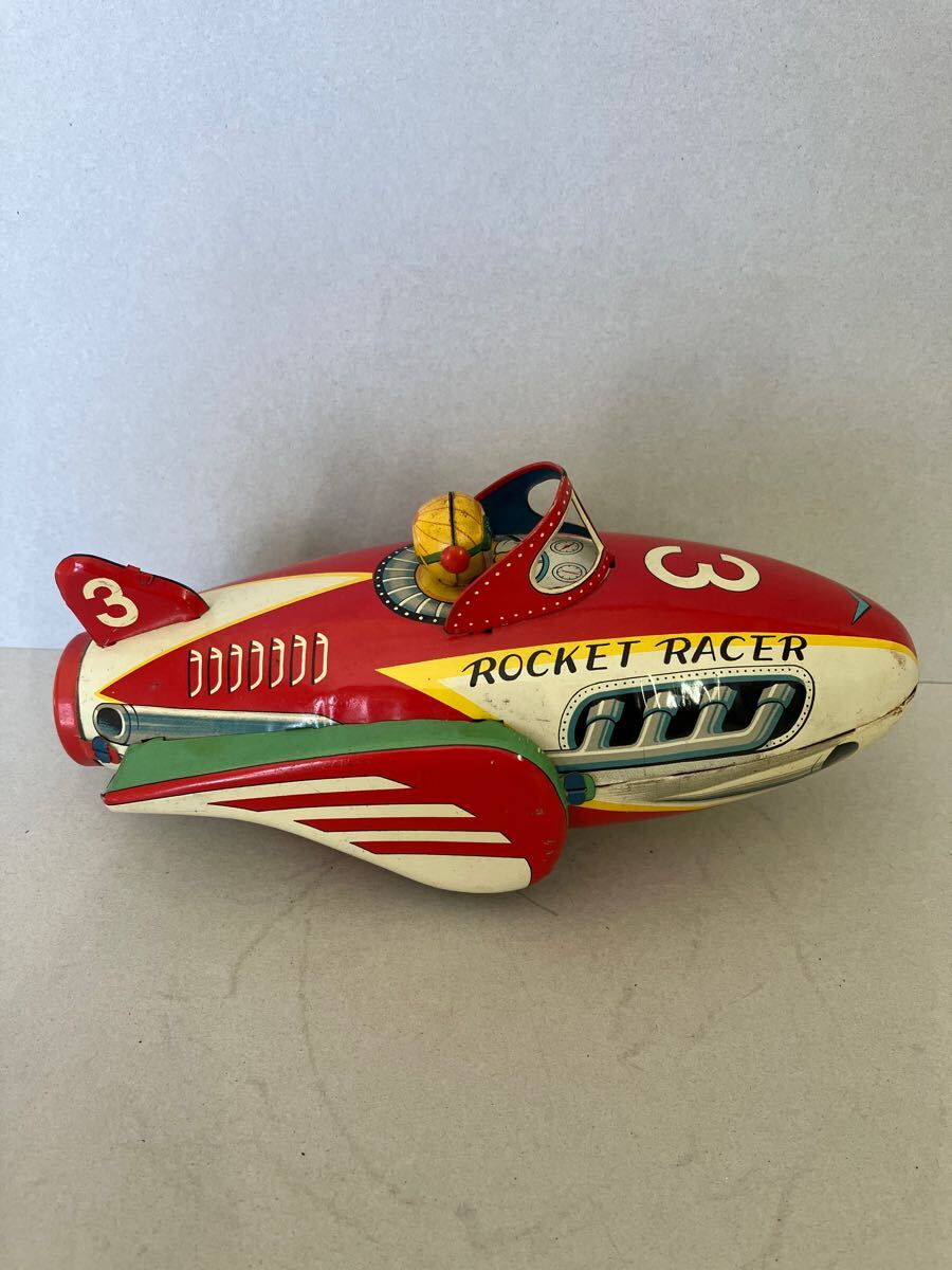 瑞慶覧様③専用商品 ☆増田屋 ロケットレーサー 元箱付き 可動品 ロケットレーサー 1950s