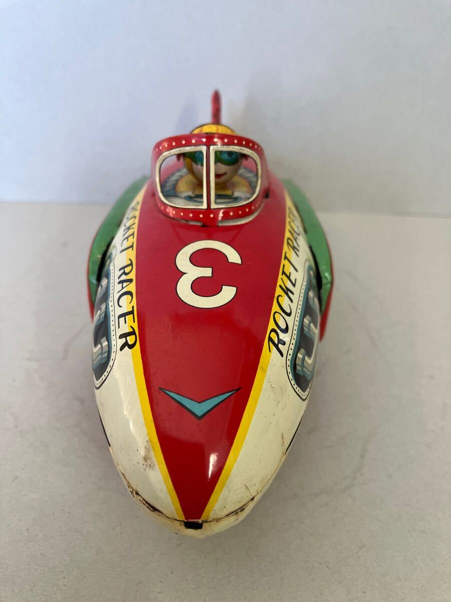 ☆増田屋 ロケットレーサー 元箱付き 可動品 ロケットレーサー 1950s