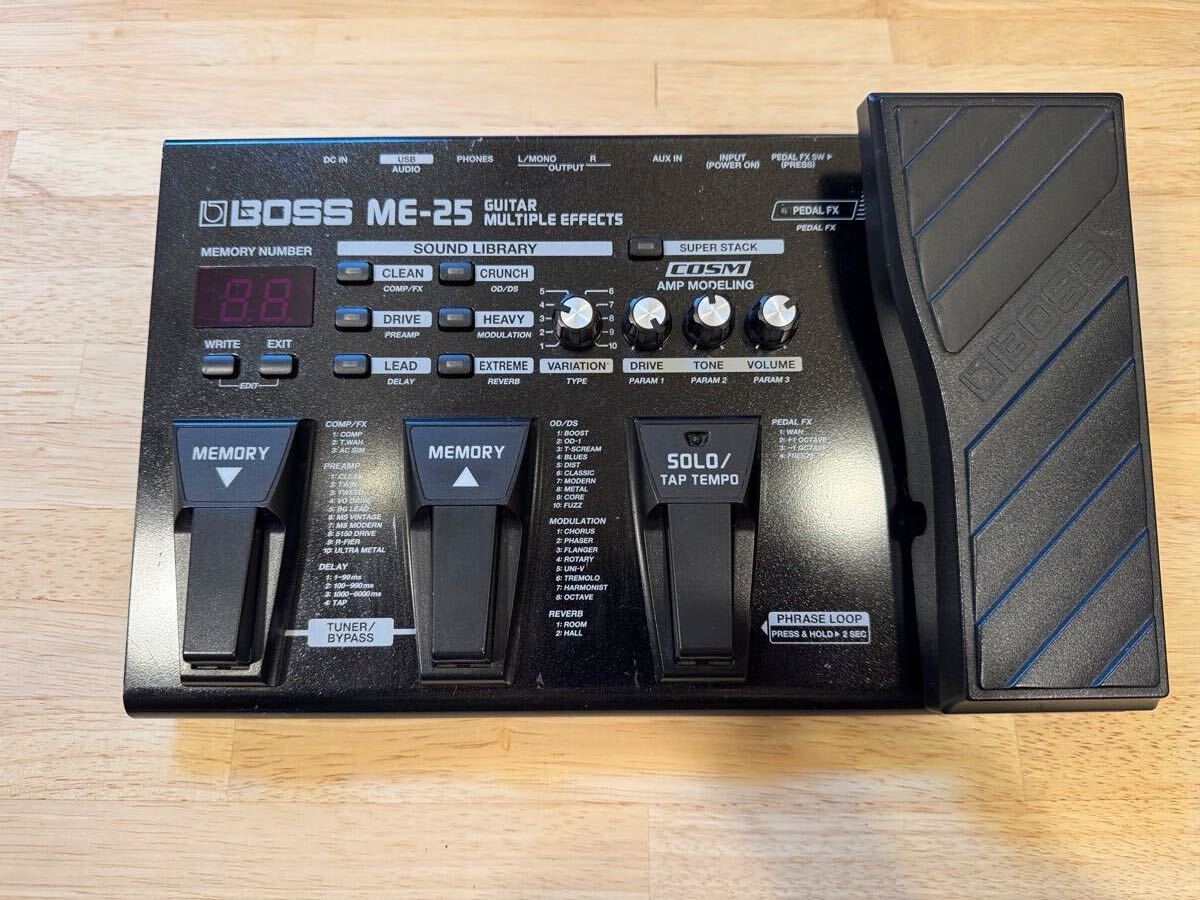 BOSS ME-25 ボス マルチエフェクター ME-25 BOSS Boss Guitar Multiple