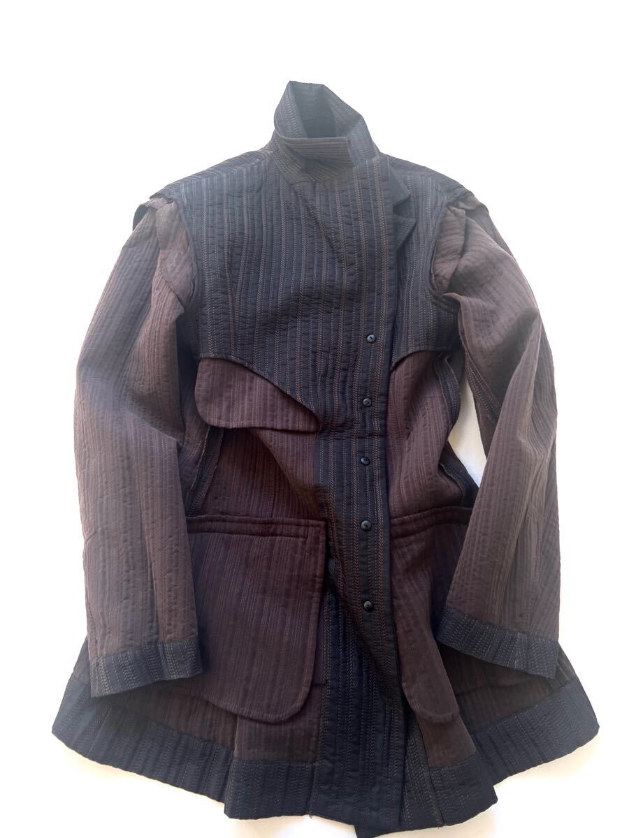 ISSEY MIYAKE デザインテーラードジャケット イッセイミヤケ ミシン