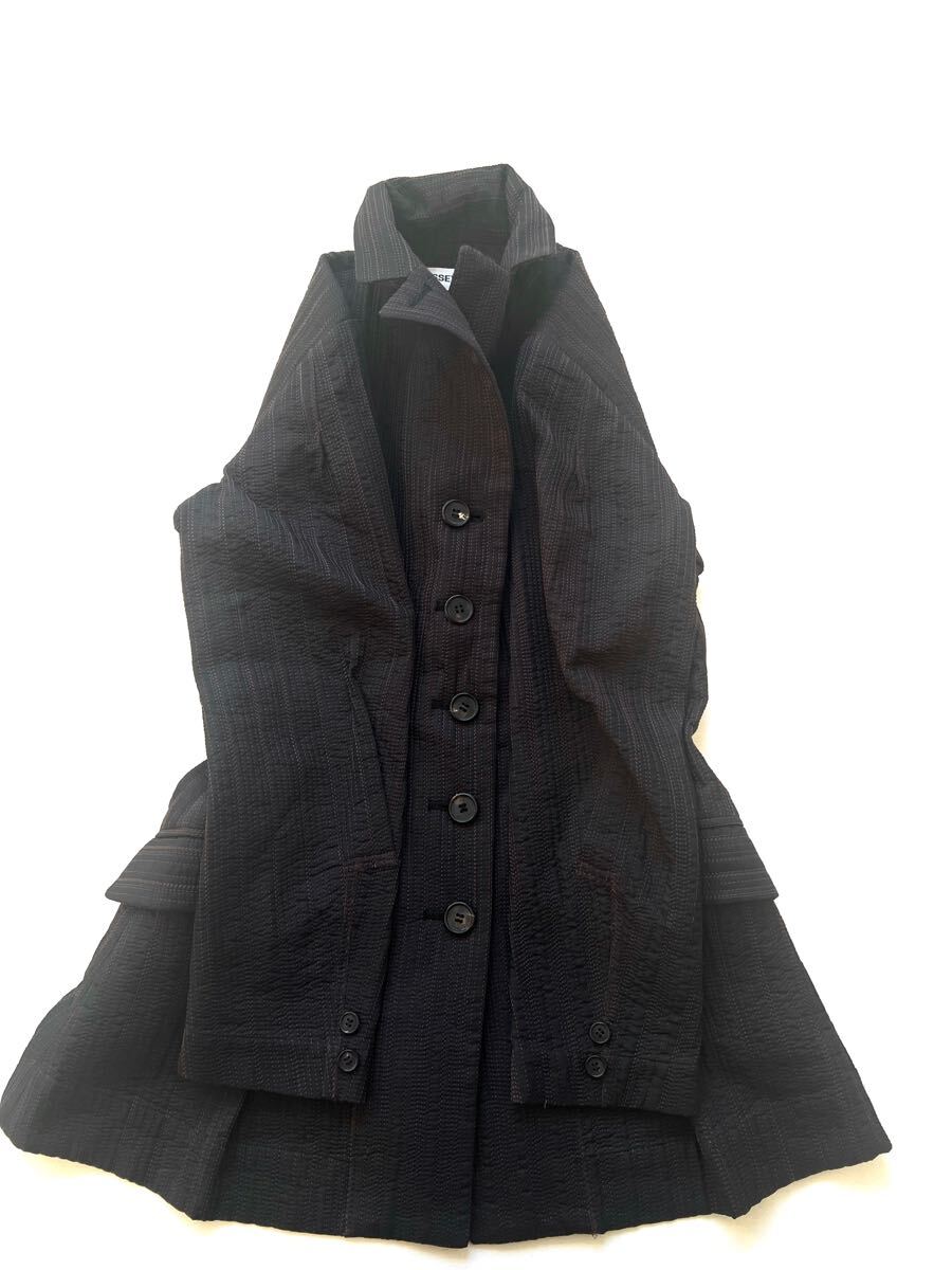 ISSEY MIYAKE デザインテーラードジャケット イッセイミヤケ ミシン