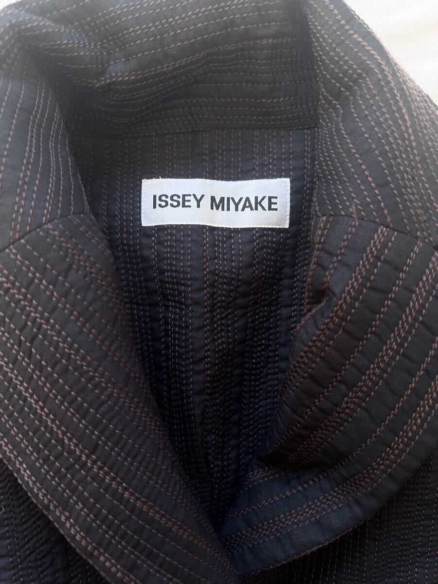 ISSEY MIYAKE デザインテーラードジャケット イッセイミヤケ ミシン