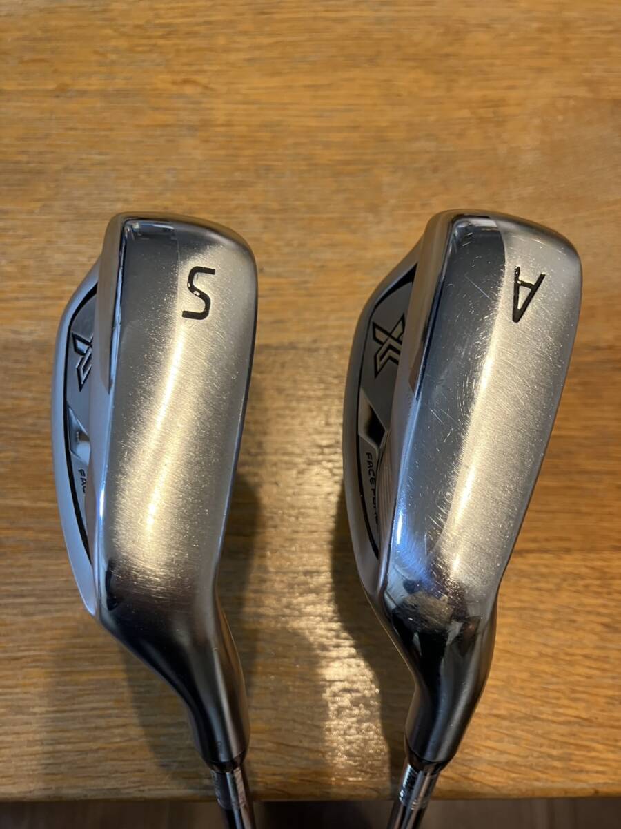 中古】 XXIO X-eks 2023 ウェッジセット 2本（AW・SW） Dynamic Gold