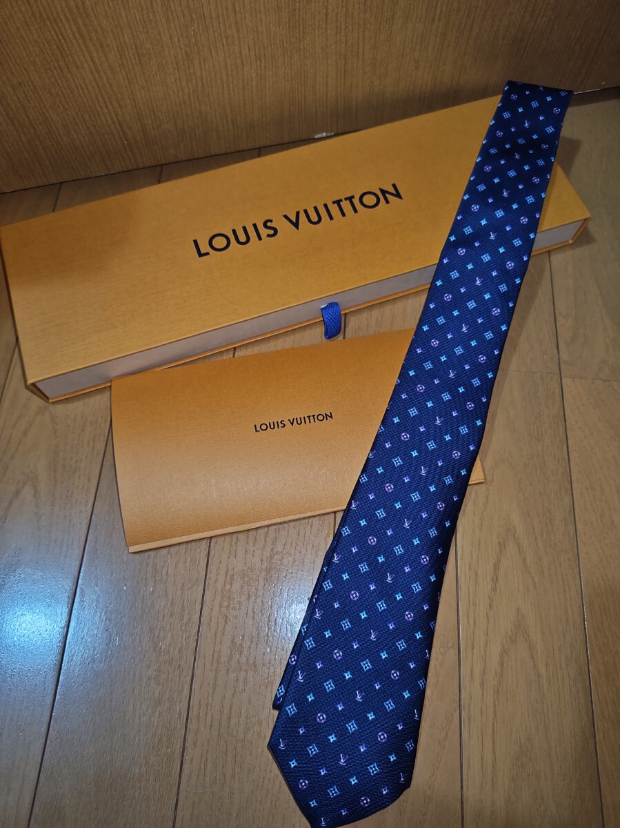 1円スタート 中古 極美品 ルイヴィトン LOUIS VUITTON ネクタイ
