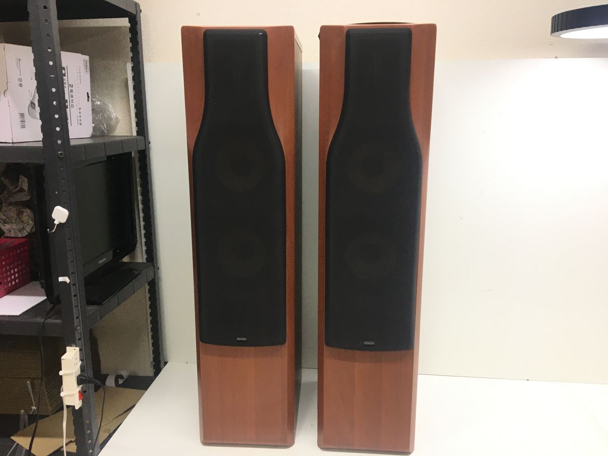 DENON デノン 3Way トールボーイ型スピーカー SC-T777SA ペア 音出し