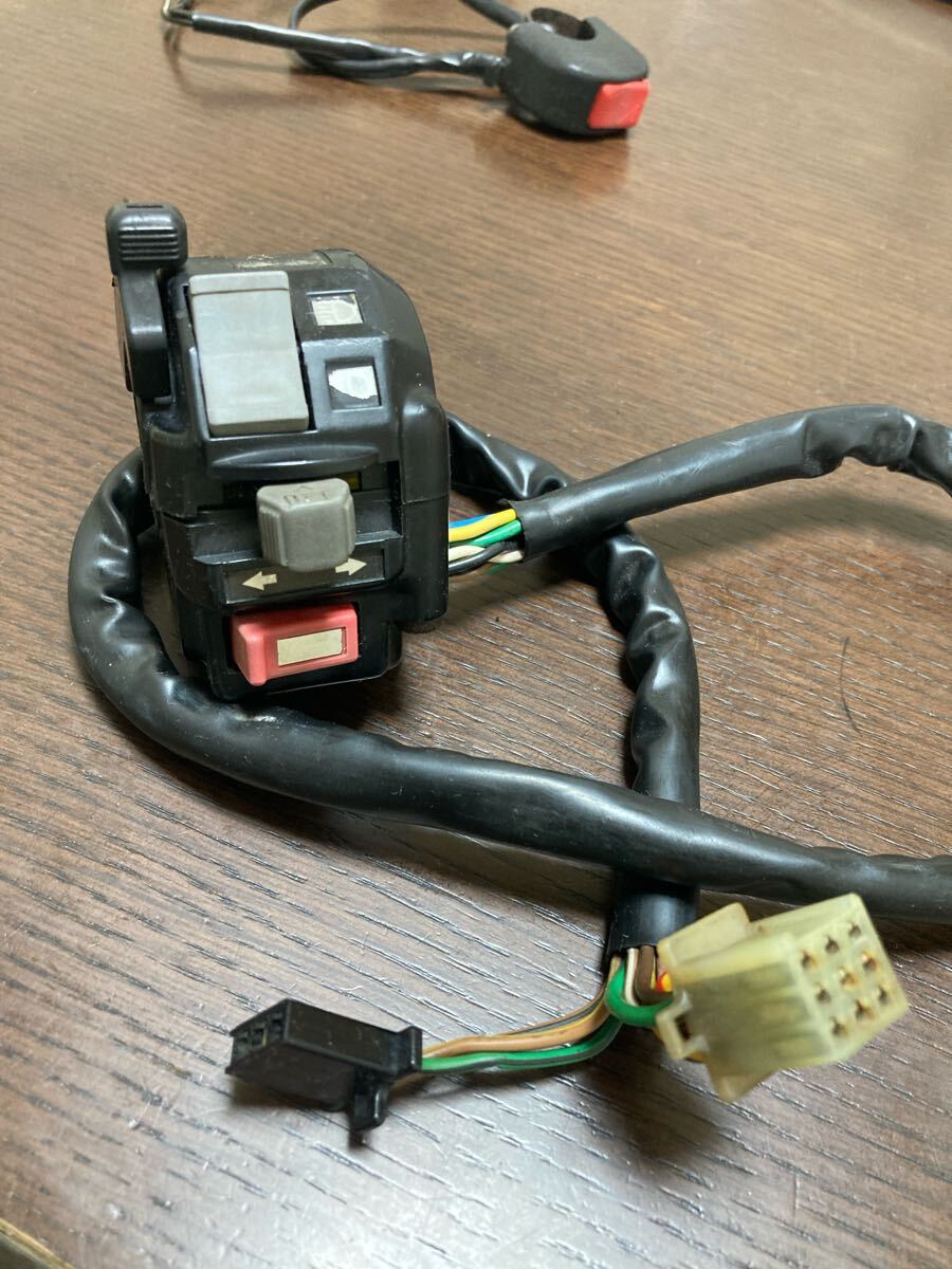 ヤマハ ＤＴ200WR純正 ハンドルスイッチ左 キルスイッチ右_2