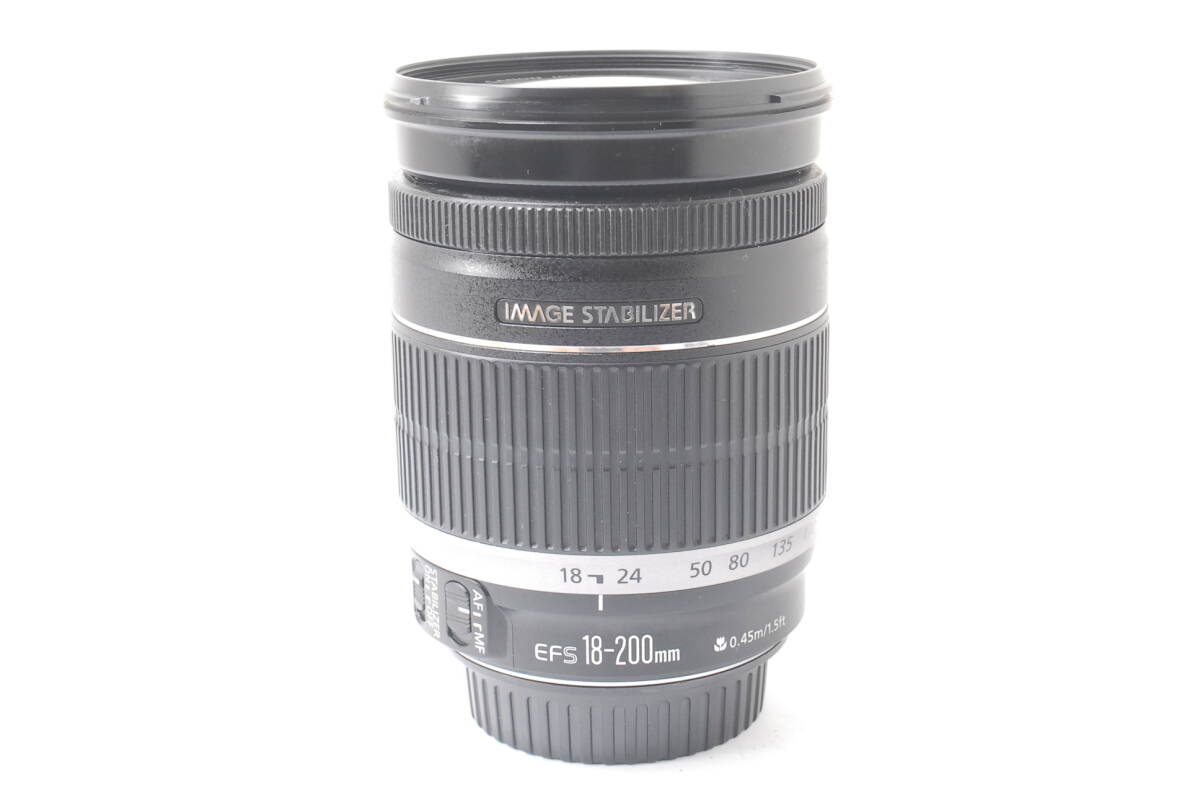 極上美品☆Canon キャノン EF-S 18-200mm F3.5-5.6 IS☆4018