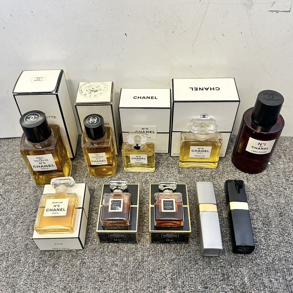 C046■ CHANEL シャネル 香水 フレグランス まとめ売り 10点セット COCO ココ No.5 No.1