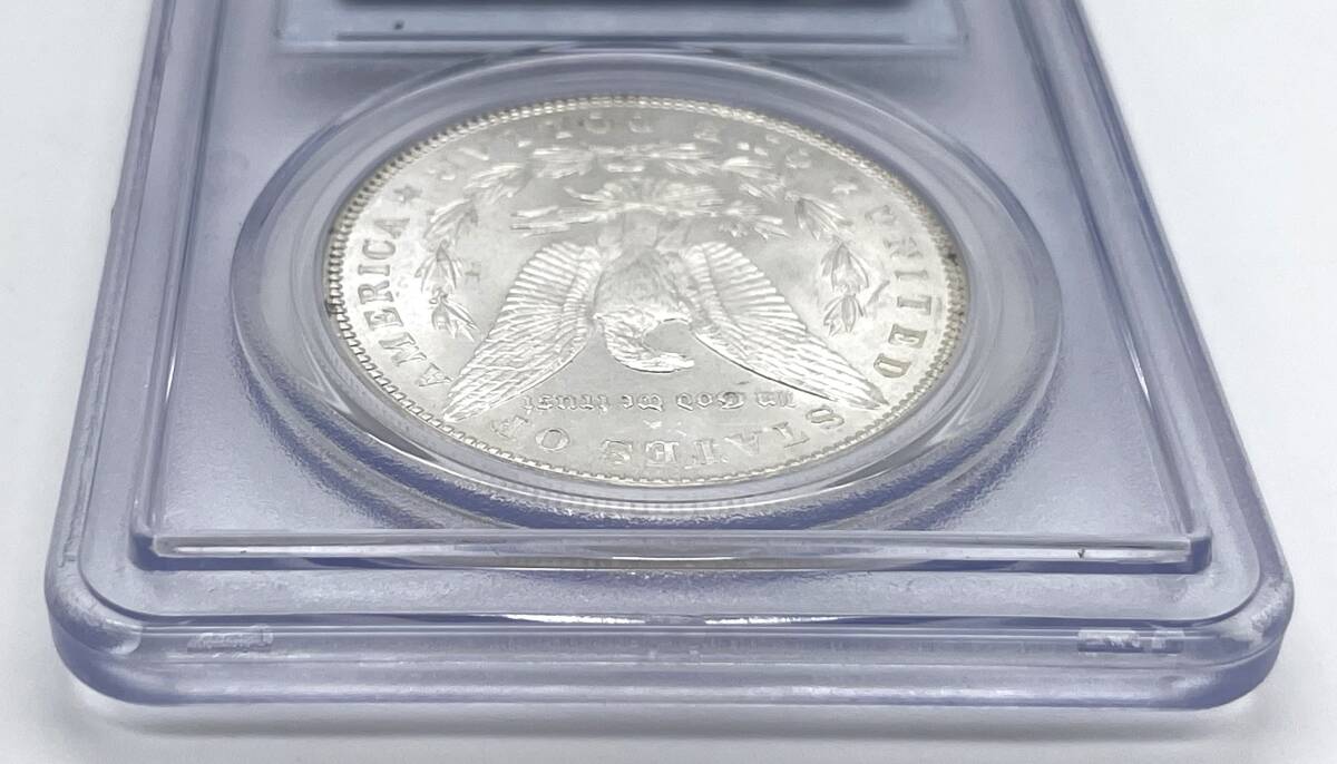 アメリカ☆1ドル銀貨☆モルガンダラー☆1889☆PCGS☆MS62 1889年