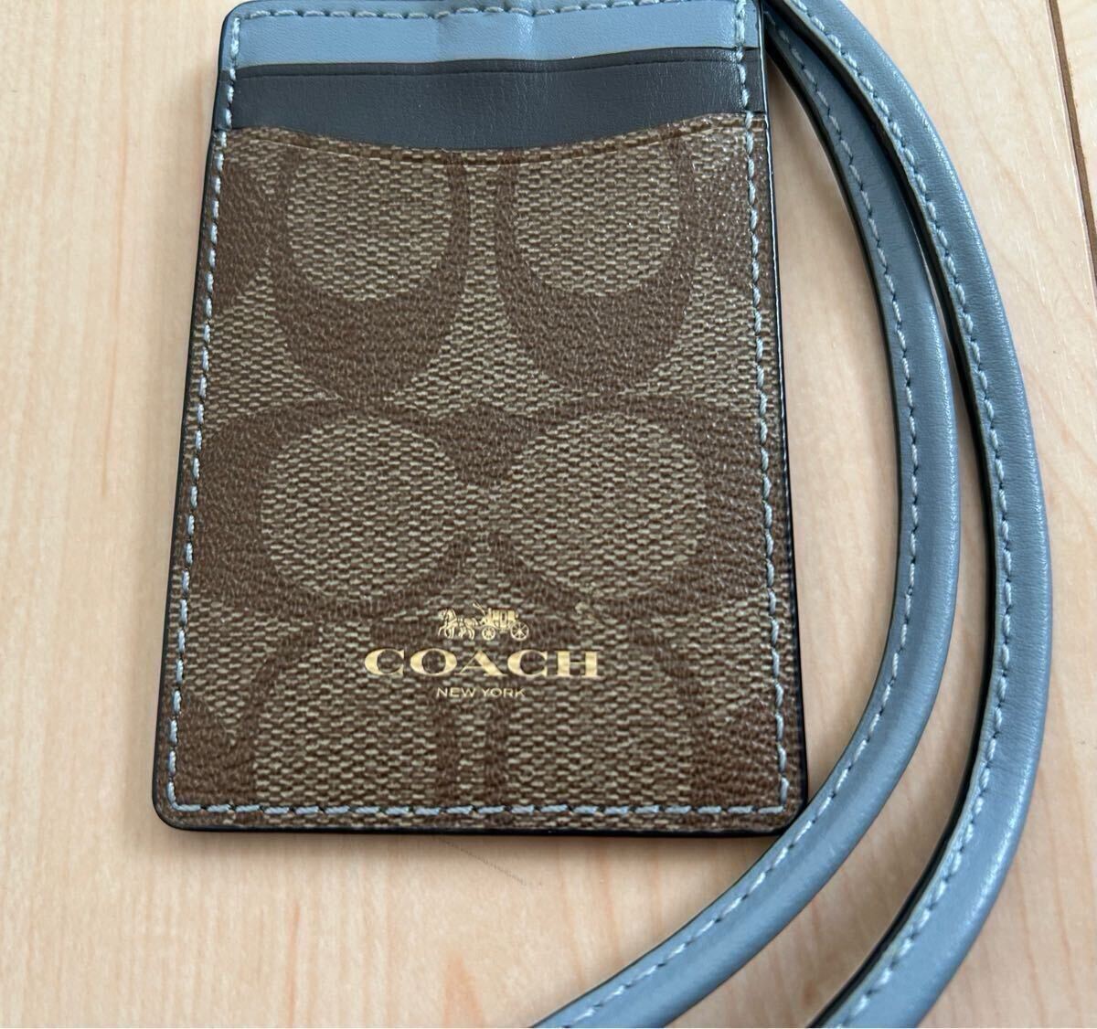 COACH コーチ パスケース カードケース 定期入れ シグネチャー(その他 
