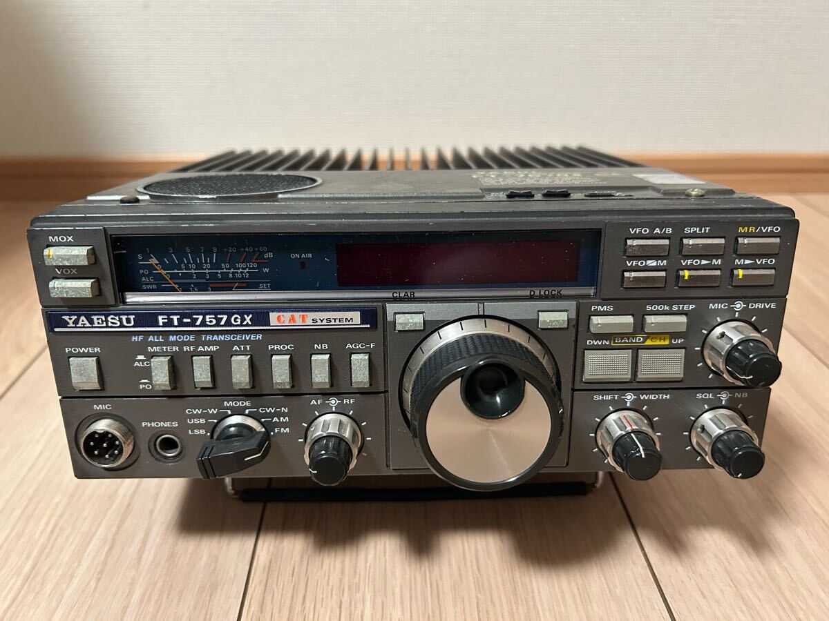 YAESU ヤエス FT-757GX HF ALL MODE トランシーバー 固定 アマチュア
