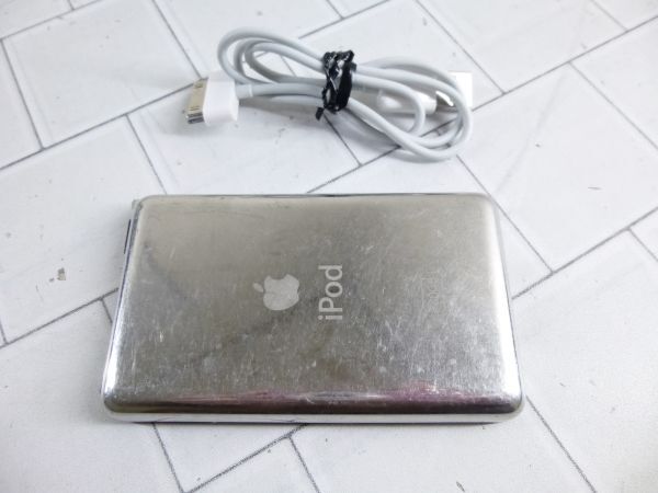 Apple アップル iPod classic 80GB MB147J ケーブルのみ付属 使用感