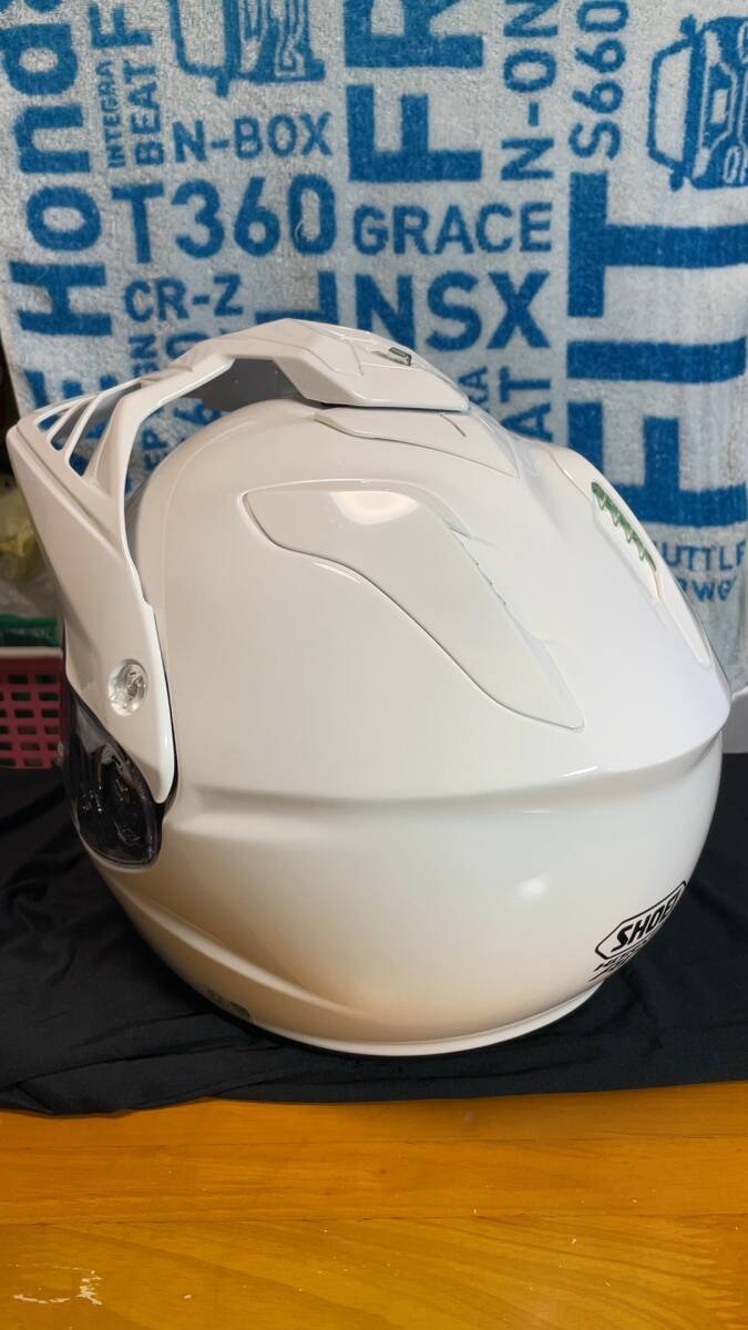 売り切ります！☆SHOEI HORNET ADV ホーネットADV ホワイト 中古美品