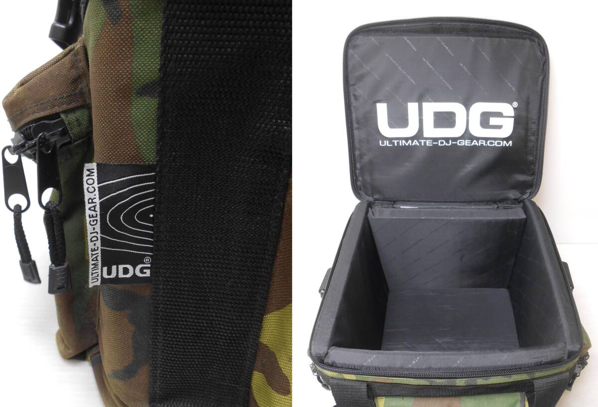 UDG レコード バッグ デジタルカモ グレー 60枚 美品