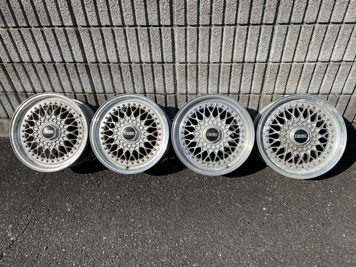 激安大特価，低価 深リム かすり傷程度あり のＢＢＳ のRS ノーマル軽カーやコンパクトカーに BBS RS 16X7J＋42 PCD100(社外品)｜売買されたオークション情報、yahooの商品情報をアーカイブ公開 - オークファン 4穴