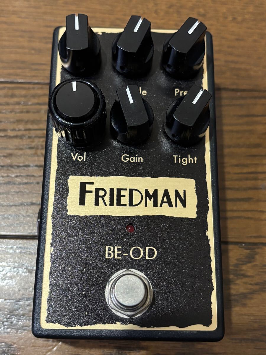 BE-OD Friedman Overdrive Pedal Deluxe - Artisan Edition the Review