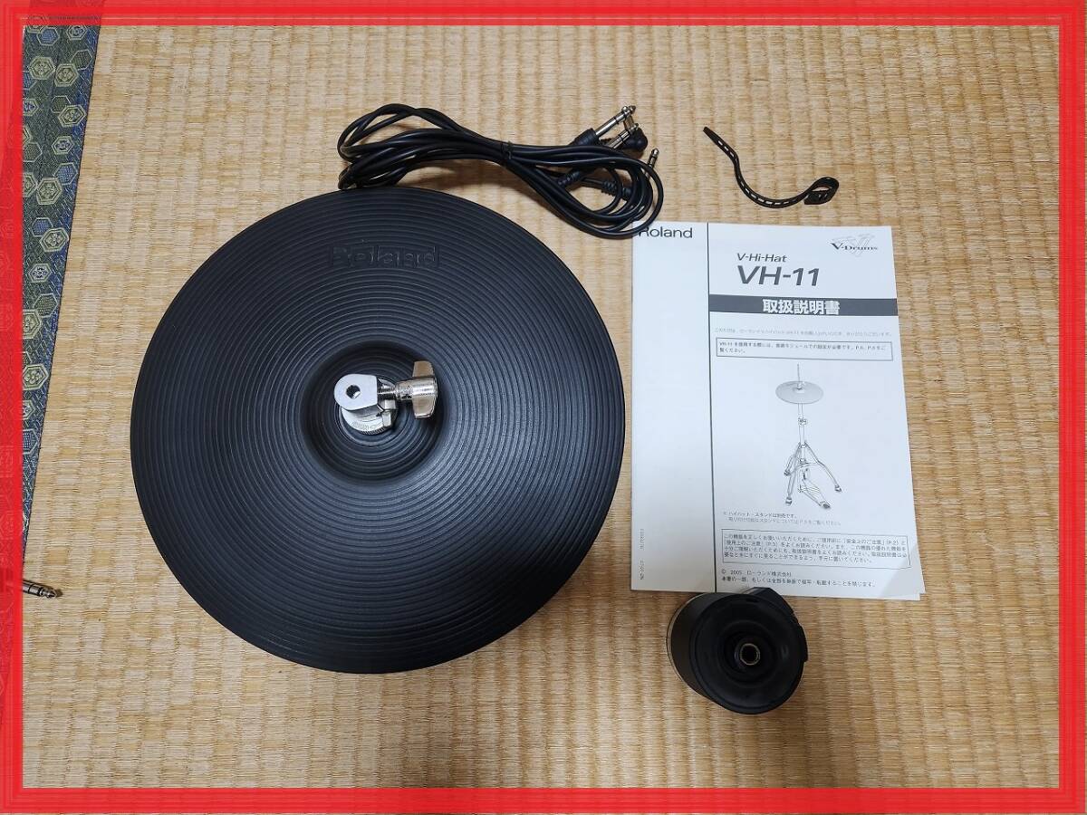 安い正規品 !Roland ローランド VH-11 V-Hi-Hat 動作OK! (電子ドラム V