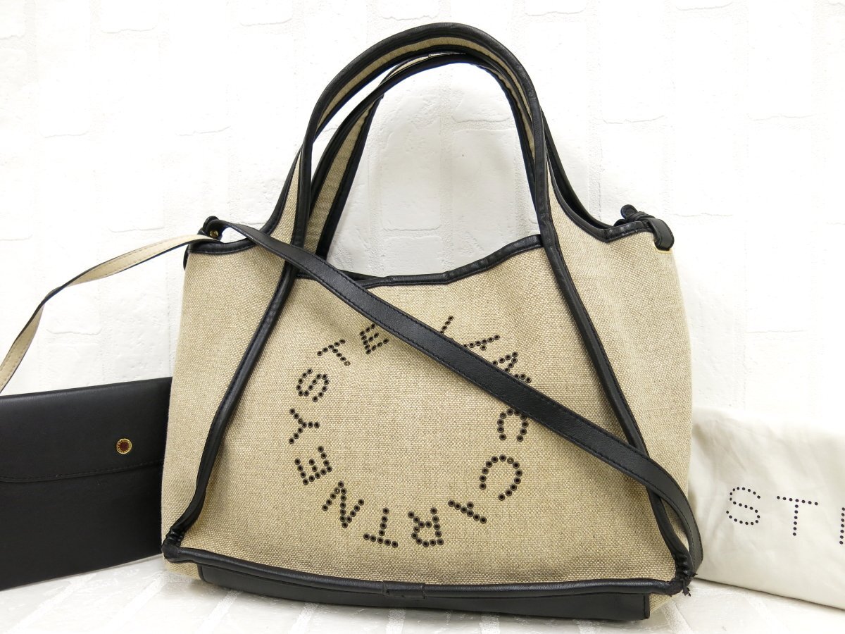 ◇美品◇Stella McCartney ステラ マッカートニー◇キャンバス 人工 