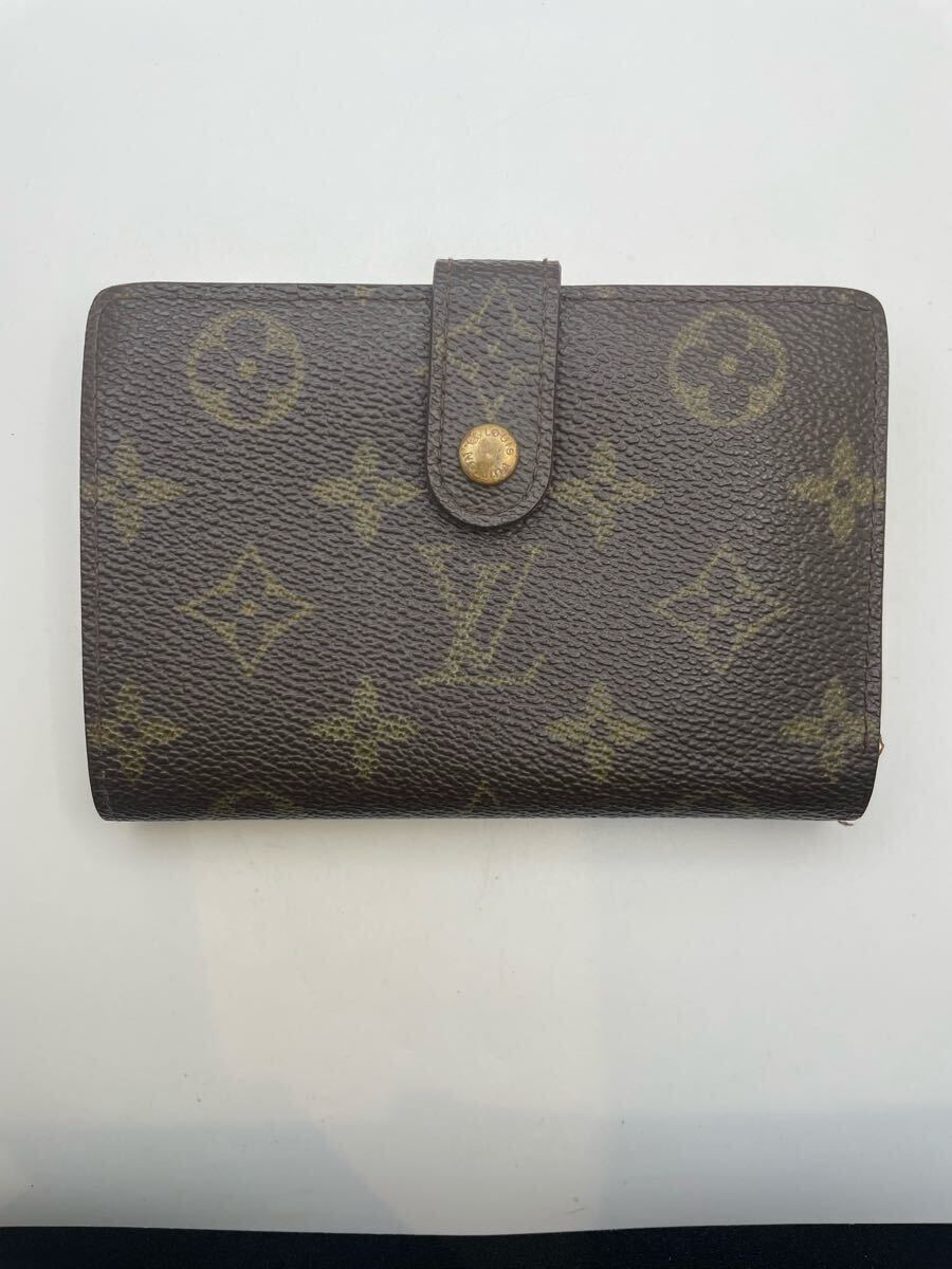 宜しくお願い致します。 ルイヴィトン ポルトフォイユ ヴィエノワ LOUIS VUITTON モノグラム 二