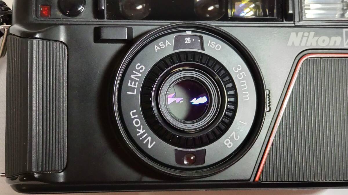 美品 Nikon L35 AD 動作確認済み 初代ピカイチ コンパクトフィルム