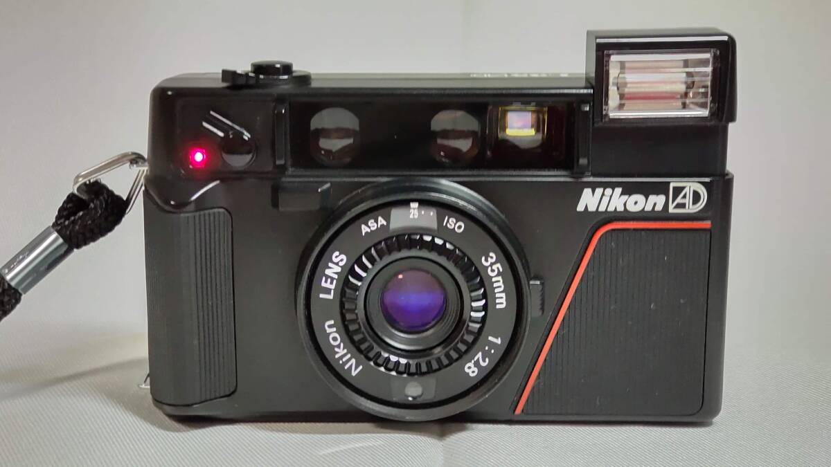 美品 Nikon L35 AD 動作確認済み 初代ピカイチ コンパクトフィルム