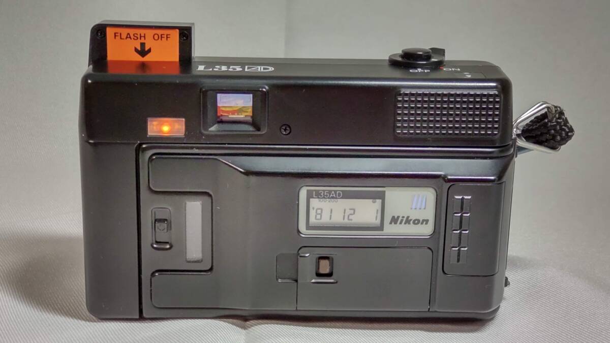 美品⭐︎動作確認済　Nikon ニコン L35AD ISO400 ピカイチ 美品 Nikon L35 AD 動作確認済み 初代ピカイチ コンパクトフィルム