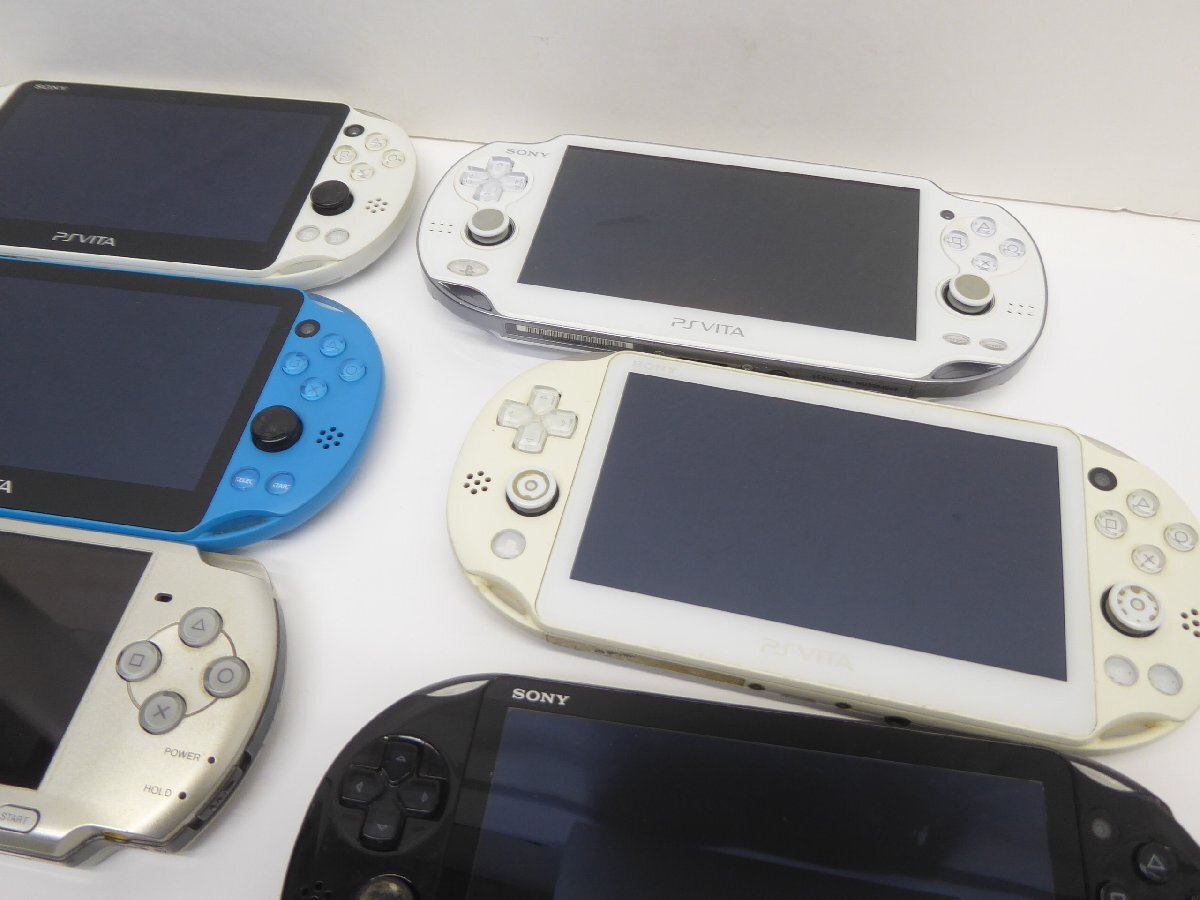 ジャンク SONY PSVITA 7台 PSP 9台 計16台 ゲーム機本体 △WE2104