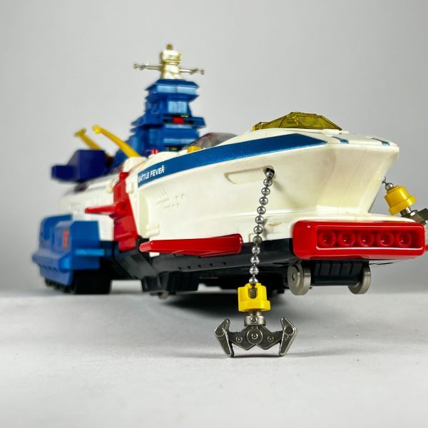 当時物 ポピー DX バトルシャーク バトルフィーバー J 超合金 母艦 戦艦 BATTLE FEVER 現状品 バトルフィーバーJ ポピー 超合金 超合金(超 昭和レトロ 当時物東映・テレビ朝日・ポピー