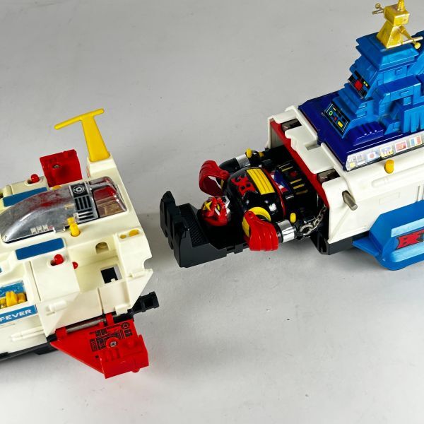 当時物 ポピー DX バトルシャーク バトルフィーバー J 超合金 母艦 戦艦 BATTLE FEVER 現状品 バトルフィーバーJ ポピー 超合金 超合金(超 昭和レトロ 当時物東映・テレビ朝日・ポピー
