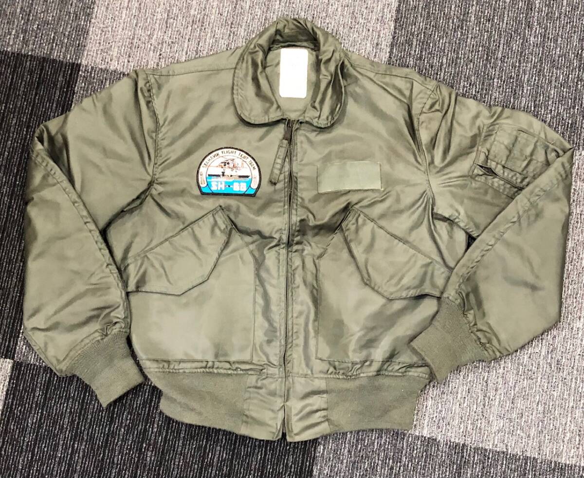 格安!! 99円スタート!! 米軍 CWU-36P フライトジャケット MEDIUM 8415 