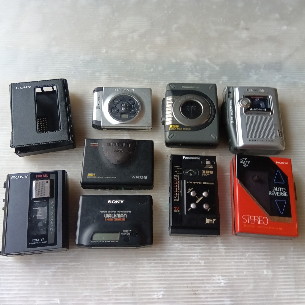 SONY Panasonic カセットプレイなどまとめて出品 ☆ ウォークマン カセットプレーヤー カセットレコーダー まとめて