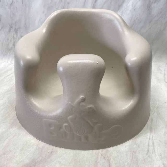 ※1円スタート【美品】Bumbo バンボベビーソファー 後から付けられる専用腰ベルト入り サンドベージュ_1