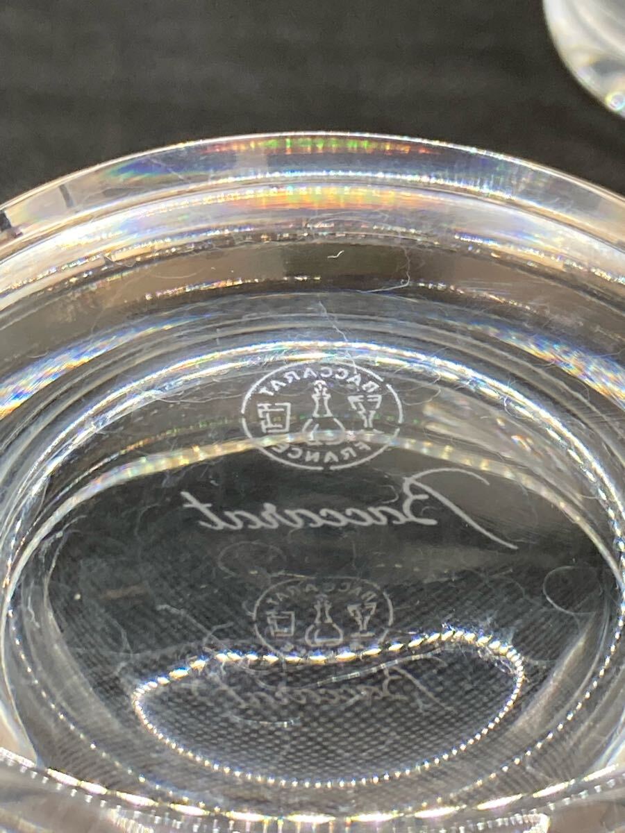豊富な，限定セール 【中古】Baccarat バカラ ペアグラス 2客 ペア クリスタルグラス 食器 箱無 コップ オシャレ ブランド