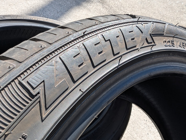 HP2000 ZEETEX vfm What Independent vfm公式オンラインショップ 【2024年製造】225/45R18 ZEETEX HP2000vfm 中古品4本セット（F）