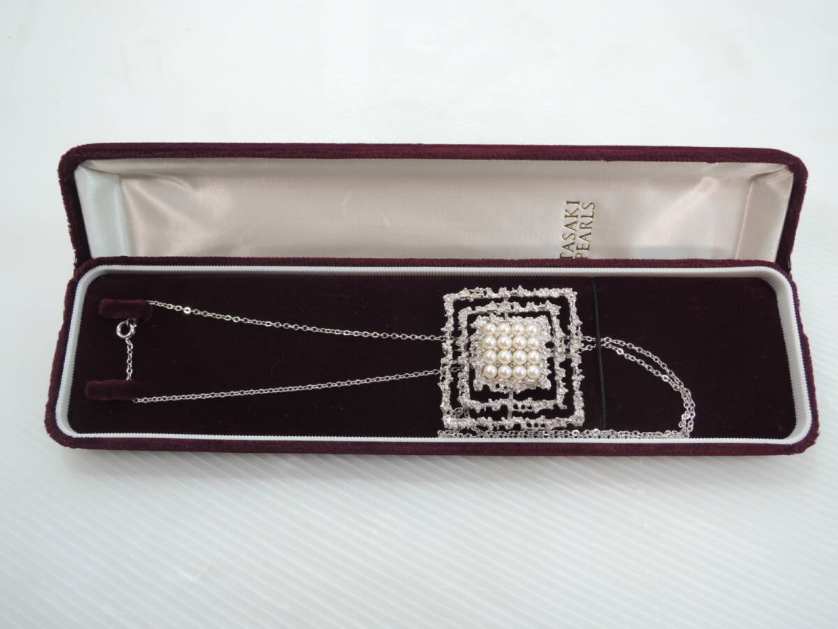 極上の照り✨TASAKI タサキ パール ネックレス アコヤ真珠 7.5～8mm 