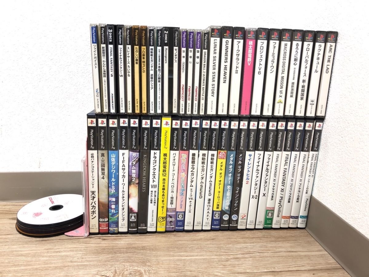 PS2 ソフト 2セット売り ディスクに複数傷あり プレイステーション2 