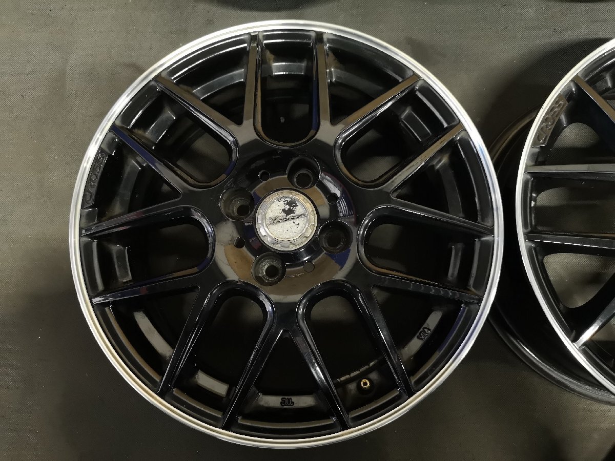 ● ホイール 4本 HOTSTUFF X-SPEED 15x5.5J+48 100 4H_3