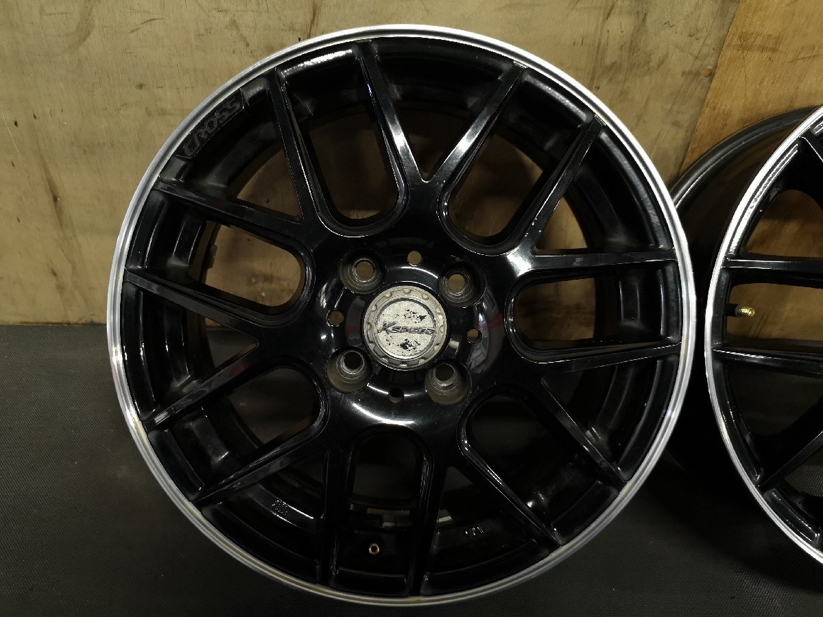 ● ホイール 4本 HOTSTUFF X-SPEED 15x5.5J+48 100 4H_4