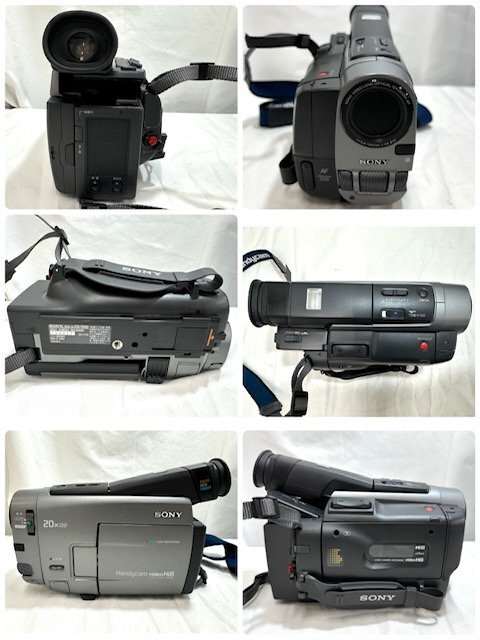カメラ 【動作確認済】ソニービデオカメラHi8 CCD-TR2 フルセット